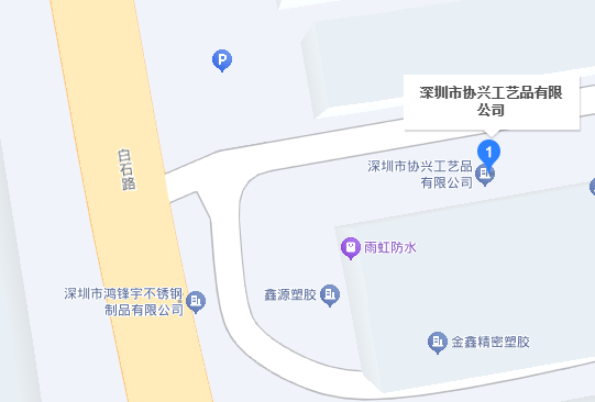 Company location map