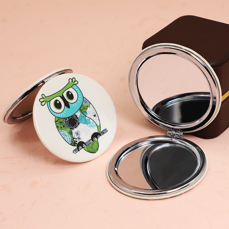 PU compact mirror
